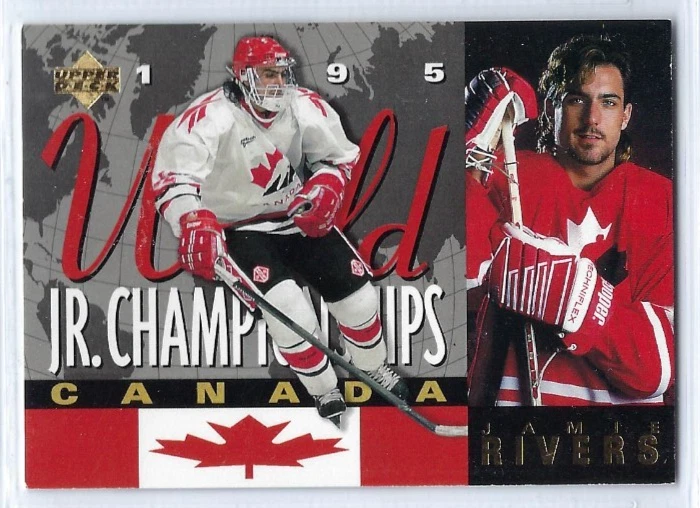 1994-95 Upper Deck World Jr. Championships #501 Jamie Rivers - Image 1 of 1