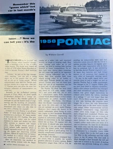 1957 Pontiac Bonneville Super Chief & Star Chief Wagon illustrated - Picture 1 of 3