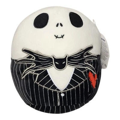 Squishmallows Jack Skellington Nightmare Before Christmas 8" Plush Valentine New - Image 1 of 4