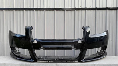 !!️ ¡¡SIN ENVÍO!!️ PARACHOQUES DELANTERO NEGRO AUDI A4 S LINE 2005 2006 2007 2008 Foto 1 de 4