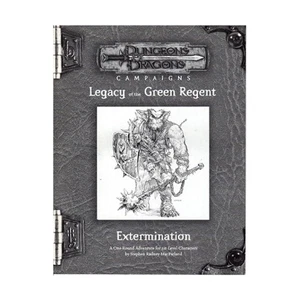 WOTC Forgotten Realms Legacy of the Green Regent RPGA #1 - Extermination EX - Picture 1 of 1