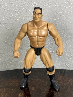 Figura de acción 1999 WWE/WF JAKKS PACIFIC 2 TUFF SEEIES 3 THE ROCK Foto 1 de 3