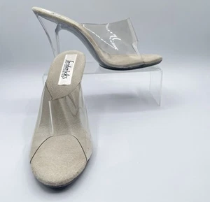 Vintage Fredericks Of Hollywood Women’s Clear Shoes Size 9 Narrow Stiletto Heels - Bild 1 von 11