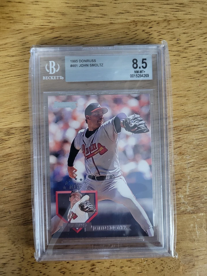 1995 Donruss John Smoltz BGS 8.5 - Image 1 of 1