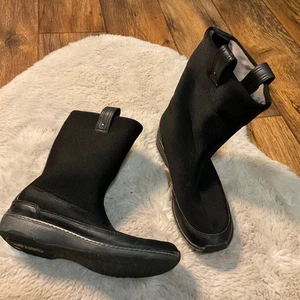 Botas Aetrex Talla 6 Neopreno Negro BB40W Impermeables Media Pantorrilla Bayas Ortopédicas - Imagen 1 de 9