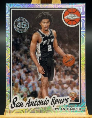 Dylan Harper 2025-26 Topps Flagship Silver Pack Chrome Mojo RC #TC-DH -b - Image 1 of 2