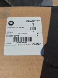 ALLEN BRADLEY BLANK DOOR ASSEMBLY MCC BUCKET COVER 2100H-BD05 - Picture 1 of 2