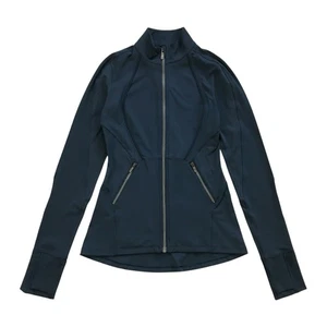 Lululemon Movement to Movement Jacket Size 4 Blue Sweater Sweatshirt Full Zip - Picture 1 of 4