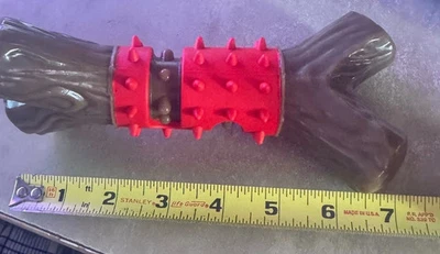 Durable Nylon Rubber Chew Toy For Aggressive Chewers dog bone - Image 1 of 3