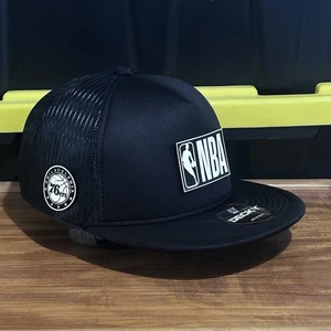 NBA Philadelphia 76ers SnapBack Mützen schwarz Schaumstoff Truckermütze - Bild 1 von 4