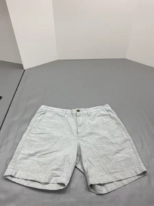 Bonobos Shorts Mens 33 Gray 7 Inch Inseam Casual Chino Flat Front Summer Light - Picture 1 of 9