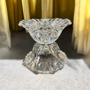Cristal D'Arques Calliope CrystalMulti-Size Votive France 4 1/2' x 5"Heavy - Picture 1 of 4