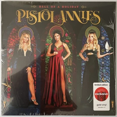 Pistol Annies Hell of a Holiday Gold Colored Vinyl Miranda Lambert - NEW SEALED - Image 1 of 2