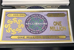 WHO WANTS TO BE A MILLIONAIRE Board Game Vintage 100% COMPLETE Pressman 2000 - Picture 1 of 8