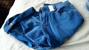 Women's Size 14 Blue Jean Shorts, Bnwt, Evans - Picture 1 of 11