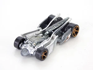 Hot Wheels Motoblade Toy Car Mattel Silver Diecast Model RARE - Picture 1 of 10