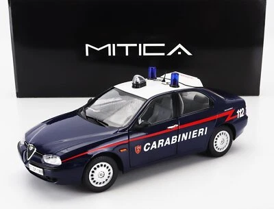 MODELLINO AUTO STATICO ALFA ROMEO 156 2.0 TWIN SPARK CARABINIERI 1997 SCALA 1/18 - Immagine 1 di 4