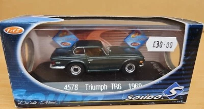 SOLIDO 1/43 - 4578 TRIUMPH TR6 1969 VERDE Foto 1 de 4