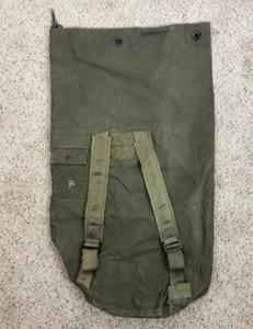 US Military Army Duffle Bag, OD Green, Nylon, Top Load, Early 2000 - Picture 1 of 5
