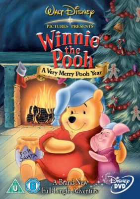 Winnie the Pooh: A Very Merry Pooh Year DVD Children Jim Cummings New - Image 1 of 4