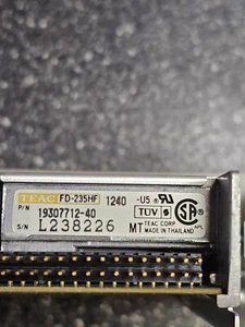 Vintage Teac FD-235HF 3.5-Inch Internal Floppy Disk Drive in 5-1/4 With Housing - Picture 1 of 7