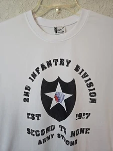 WW2 2nd Infantry Division USA Army Shirt Military Indian U.S. T-Shirt Dri-fit - Picture 1 of 6
