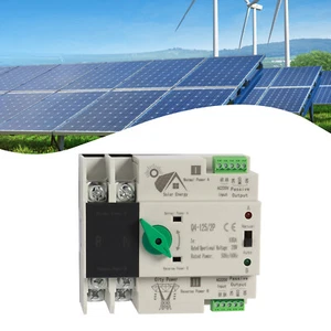 2P Dual Leistung Automatischer Transferschalter NetzumschalterUmschalter AC 230V - Bild 1 von 19