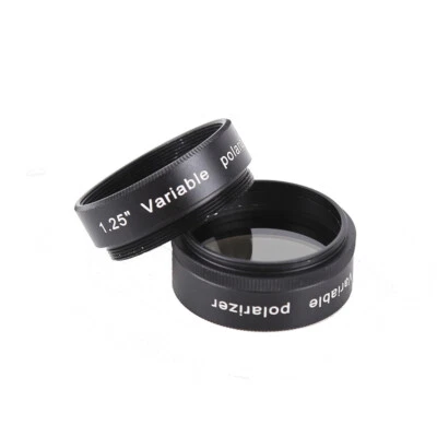 1.25 Inch Variable Polarizing Filter Lens Astronomical Telescope Eyepiece - Image 1 of 4