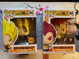 Funko Pop Dragonball Z Super Saiyan Gogeta Chase - Super Saiyan Vegeta ChalicePR - Imagen 1 de 7