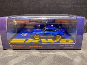 1/64 ASFALTO PORSCHE RWB BACKDATE PANDORA ONE AZUL Y AMARILLO - Imagen 1 de 4