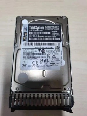 LENOVO 7XB7A00021 00YK010 300G 15K 2.5” SAS 12G TS 512e HDD Hard Disk Drive - Image 1 of 4