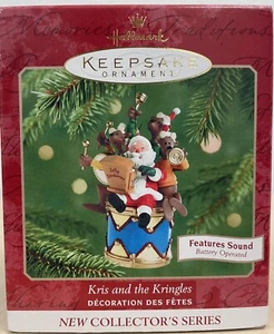 HALLMARK KRIS AND THE KRINGLES 2001 CHRISTMAS ORNAMENT New In Box - Picture 1 of 2