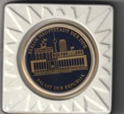 alte DDR Porzellan Medaille in OVP Palast der Republik BERLIN