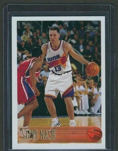 1996 Steve NASH TOPPS NBA DRAFT PICK ROOKE RC #182 HOT - Picture 1 of 1