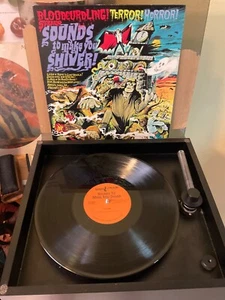 SOUNDS TO MAKE YOU SHIVER TERROR HORROR VINYL LP VG+ VPI CLEANED B & W SPC 5101 - Picture 1 of 8