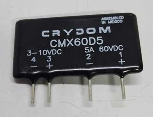 [LOT OF 3] CRYDOM PCB Mount CMX60D5 3-10VDC 5A 60VDC Relay - NEW - Picture 1 of 2