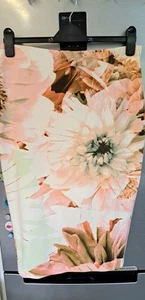 M&S Floral Pencil Skirt Size 12 - Picture 1 of 19