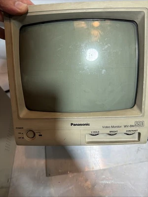 Panasonic WV-BM990 Video Monitor 9" 120VAC 60Hz 28W - Image 1 of 3