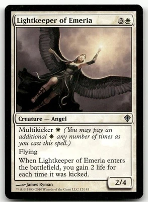 Lightkeeper of Emeria #12 (LP) Worldwake WWK Magic MTG - Image 1 of 2