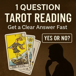 1 Question Tarot Reading | Get a Clear Answer Fast (Digital Message) - Picture 1 of 1