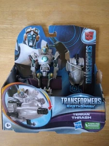 Transformers EarthSpark Terran Thrash Warrior Class 5" Figure: New, Sealed - Picture 1 of 10