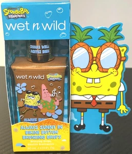Wet Wild SpongeBob SquarePants Always Sunny In Bikini Bottom Bronzing Drops NEW - Picture 1 of 4