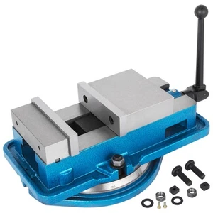 6" Milling Machine Lockdown Vise Swivel Base Clamping Vise Lock Vise Bench Clamp - Picture 1 of 5