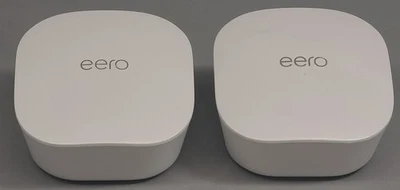 eero J010211 2-pack Wi-Fi 5 AC1300 Dual-band Mesh System including PAs - Image 1 of 4