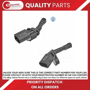 Meyle Rear ABS Sensor Kit for Audi A3 Sportback 04-15 - Picture 1 of 7