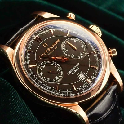 2024 Carl F. Bucherer Manero Flyback Cronógrafo Oro Rosa 00.10919.03.33.01 Foto 1 de 4