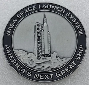 Nasa Space Launch System SLS Challenge Coin - Bild 1 von 2