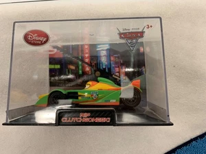 Disney Pixar Cars 2 Disney Store Rip Clutchgoneski  W/ display - Picture 1 of 2