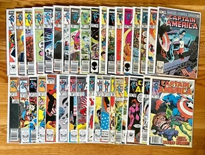 CAPTAIN AMERICA #284-365 Copper Age Lot Run Issues 1980s MARVEL F/VF- - Picture 1 of 10