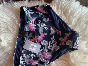 Oasis High Waisted Bikini Bottoms Size 8 .Rrp £18 - Picture 1 of 4